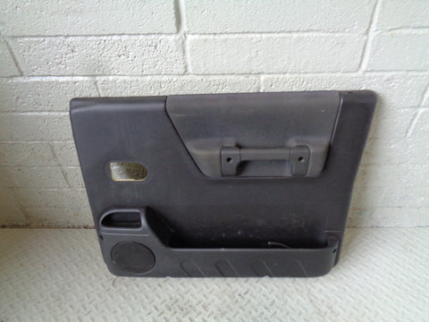 Discovery 2 Door Cards Set of x 4 Black Land Rover 2002 to 2004 Facelift R19034