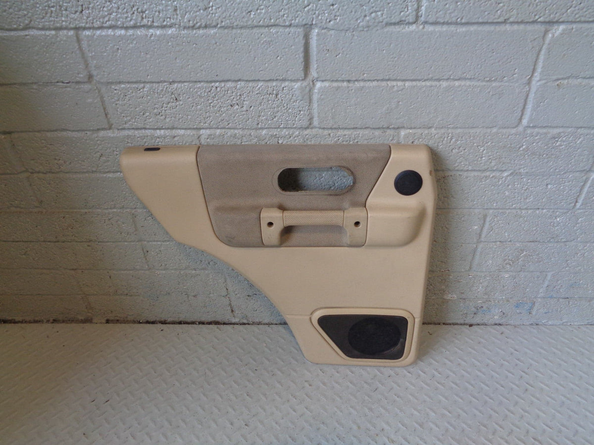 Discovery 2 Door Card Near Side Rear Beige Land Rover 2002 to 2004 R07023