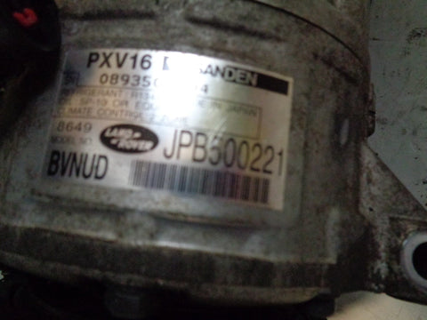 Range Rover Air Conditioning Compressor Pump L322 3.6 TDV8 JPB500221