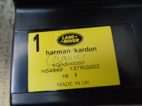 Range Rover L322 Subwoofer Harmon Kardon Logic 7 XQA500050 2005 to 2010
