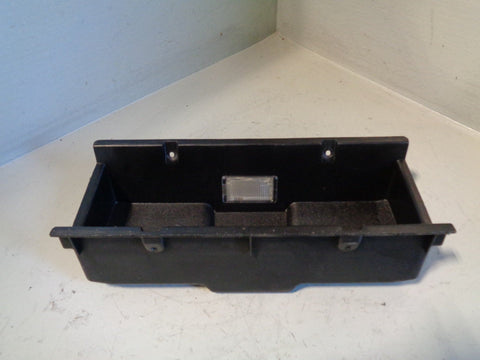 Freelander 1 Glove Box Insert Pocket in Black with Light 1998 to 2006