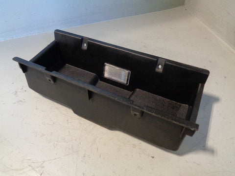 Freelander 1 Glove Box Insert Pocket in Black with Light 1998 to 2006