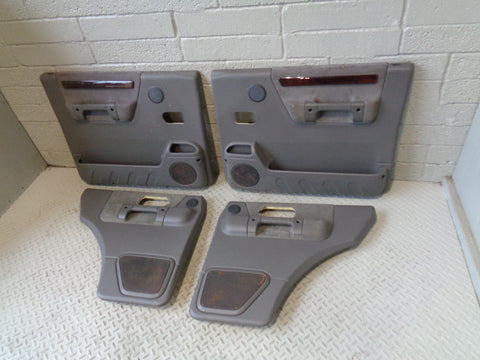 Discovery 2 Door Cards Set of x 4 Grey Land Rover 1998 to 2004 R26014