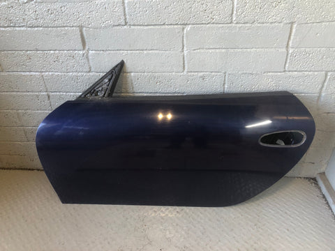 Porsche Boxster 986 Door Near Side Left in Lapis Blue Metallic 3A8 1996 to 2004