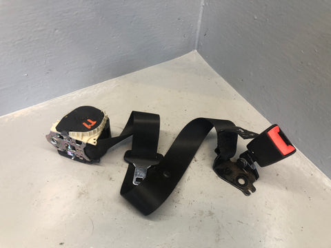 Freelander 2 Seat Belt Centre Rear Black with Buckle Land Rover 2006 to 2011