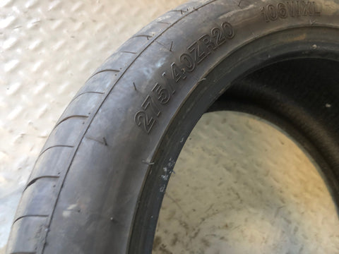 Churchill Part Worn Tyre 275/40ZR20 5mm Tread 275 40 20 D17066D