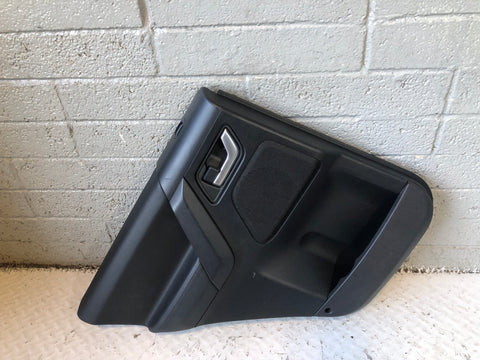 Freelander 2 Door Cards Set of 4 in Black Cloth Land Rover 2006 to 2010 D02106
