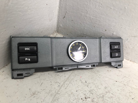 Range Rover L322 Clock Tailgate Release DSC and PDC Controls P7H42-13D734-CA