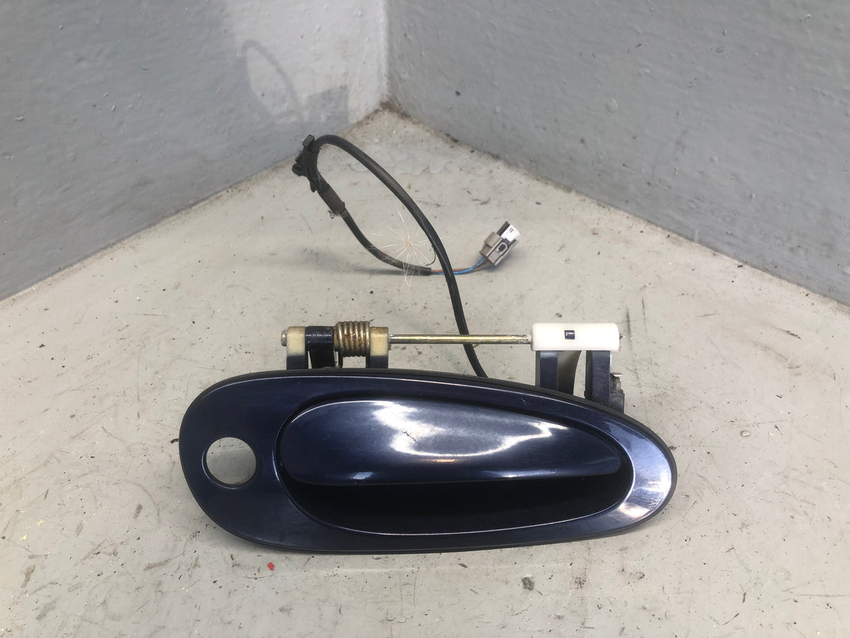 Porsche Boxster 986 Door Handle Exterior Right Lapis Blue Metallic 1996 to 2004