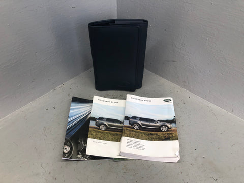 Discovery Sport Handbook Manual in Wallet L550 Land Rover 2014 to 2019 L12086