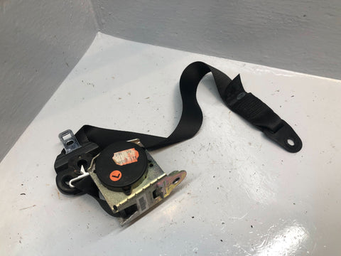 Freelander 1 Seat Belt in Black Near Side Front 5 Door Land Rover 1998 to 2006
