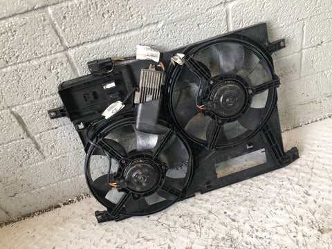 Freelander 1 Fans Twin Main Engine Cooling TD4 2.0 Land Rover 2001 to 2006