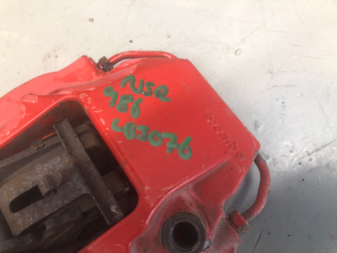 Porsche Boxster 986 Brake Caliper Near Side Rear Brembo 1996 to 2004