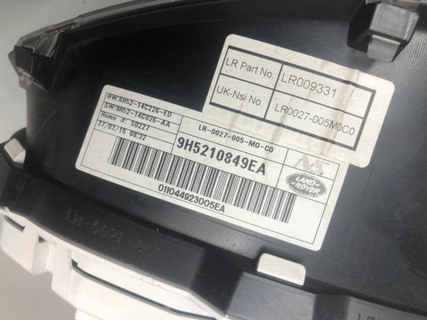 Freelander 2 Instrument Cluster 9H5210849EA 2.2 TD4 Land Rover 2006 to 2011
