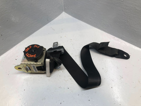 Freelander 1 Seat Belt Off Side Front in Black 5 Door Land Rover 1998 to 2006