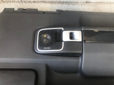 Range Rover L322 Door Cards x 4 in Black with Black Trim 2006 to 2009 D01076