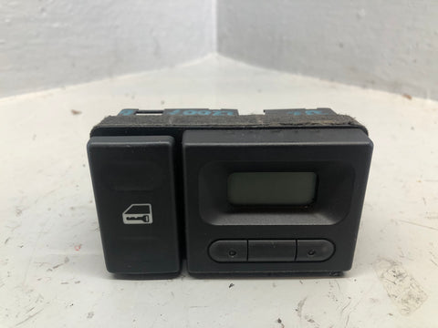 Discovery 2 Clock and Central Locking Button Grey YFB100500LNF Land Rover