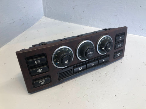 Range Rover L322 Heater Control Panel JFC000373PUY TD6 and V8 Burr Wood