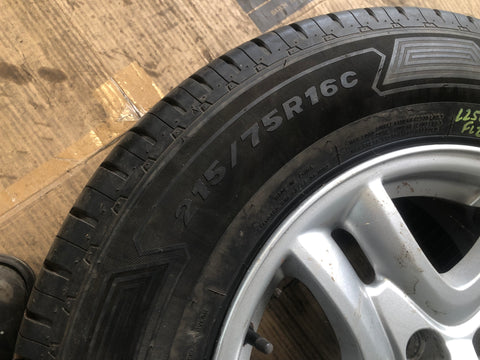 Freelander 2 Alloy Wheel and Tyre 16" Land Rover 215/75R16 2006 to 2015 L25094B