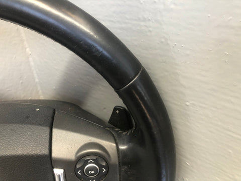 Discovery 4 Steering Wheel Leather Black Land Rover 2013 to 2016 K18066