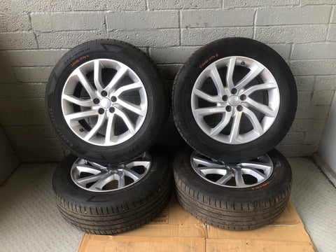 Discovery Sport Alloy Wheels and Tyres 4x 18" 235/60R18 L550 Land Rover L12086