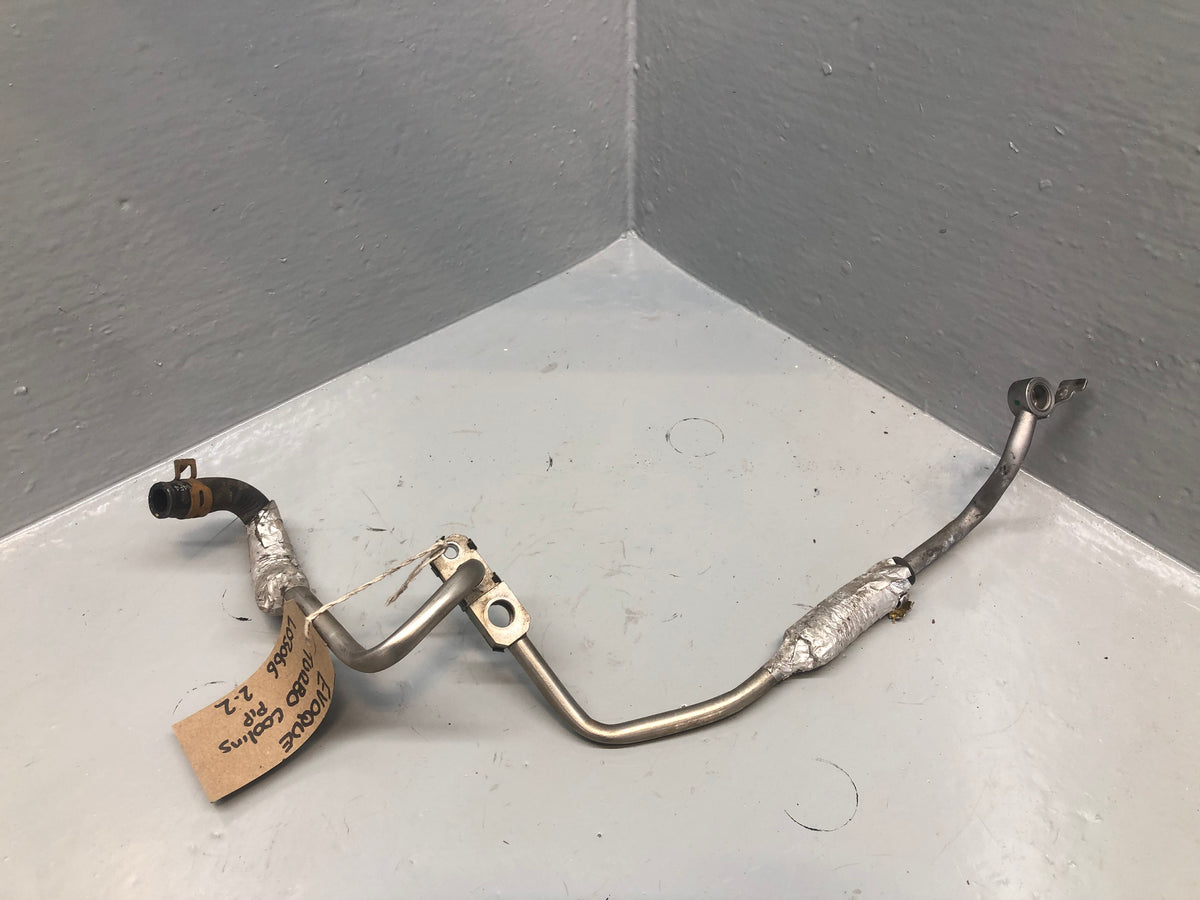 Range Rover Evoque Turbo Cooling Oil Feed Pipe 2.2 SD4 2011 to 2015