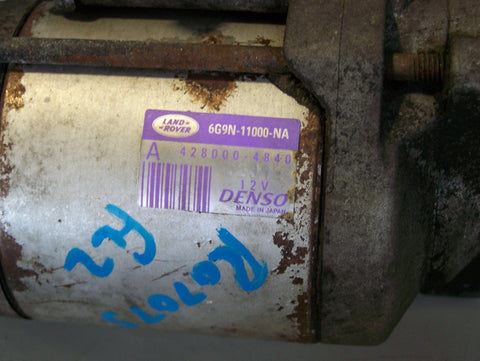 Freelander 2 Starter Motor 2.2 TD4 Land Rover 6G9N-1000-NA 2006 to 2011
