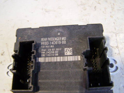 Discovery Sport Door Module ECU Near Side Rear HK83-14D619-BB L550 2014 to 2019