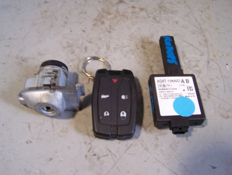Freelander 2 x 1 Key Door Lock and Reciever Land Rover 2006 to 2015 R07075