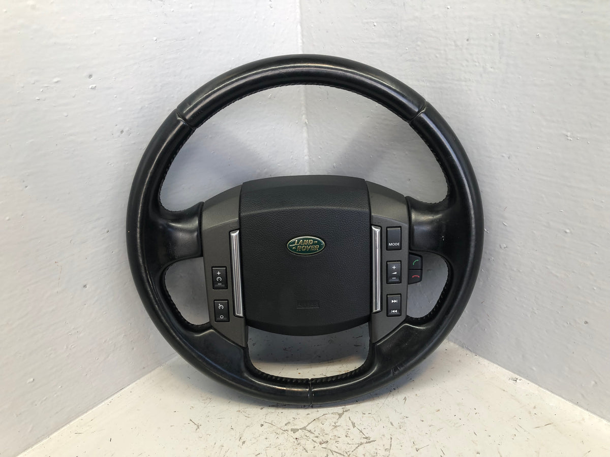 Freelander 2 Steering Wheel Black Leather Multi Function Land Rover D14106