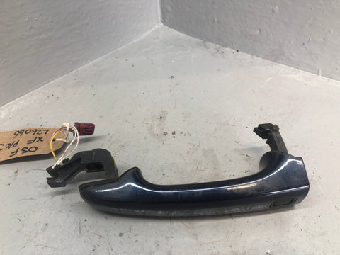Jaguar XF Front Door Handle Off Side Indigo Blue Keyless X250 2007 to 2015
