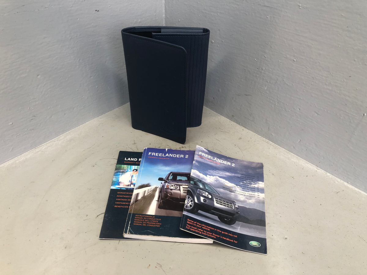 Freelander 2 Handbook User Manual in Wallet Land Rover 2006 to 2011 J31076