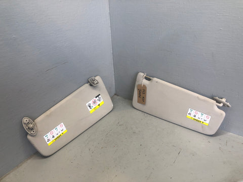 Freelander 2 Sun Visors with Mirrors Front Pair Land Rover 2006 to 2011 J07076