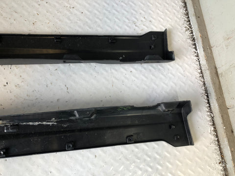 Freelander 2 Sill Cover Trims Pair Land Rover 2006 to 2014 Black Plastic D02106