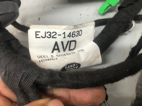 Range Rover Evoque Door Wiring Loom Near Side Front EJ32-14630 AVD 2011 to 2018