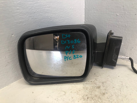 Discovery 4 Mirror Near Side Left Santorini Black Land Rover 2009 to 2014 D13086