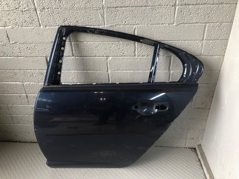 Jaguar XF Rear Door Near Side Left Indigo Blue Metallic JJX X250 2007 to 2015