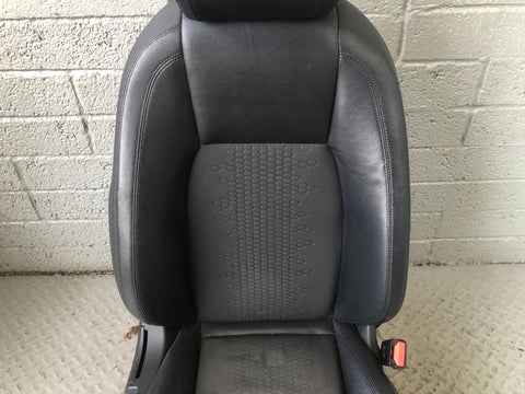Discovery Sport Seats Set Manual Black Leather 7 Seater L550 Land Rover L12086