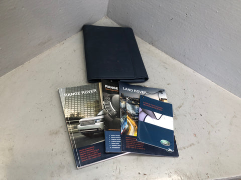 Range Rover Handbook Manual User Guides in Wallet L322 Late Facelift L29076