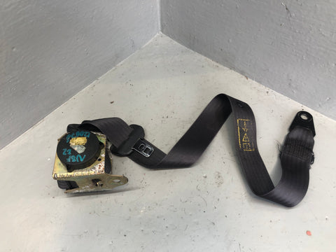 Discovery 2 Seat Belt Assembly Near Side Front in Grey Land Rover 1998 to 2004