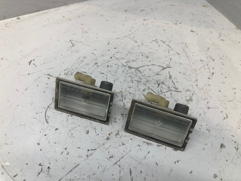 Freelander 2 Number Plate Lights Pair of x 2 Land Rover L359 2006 to 2011