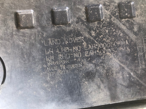 Discovery 3 4 Floor Mat Passenger Rubber Heavy Duty Land Rover Front Left K18066