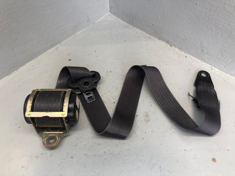 Discovery 2 Seat Belt Assembly Off Side Front in Grey Land Rover 1998 to 2004