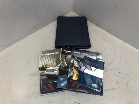Range Rover Handbook Manual User Guides in Wallet L322 Late Facelift L29076