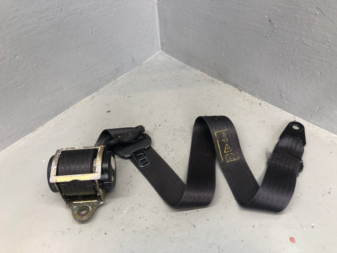 Discovery 2 Seat Belt Assembly Near Side Front in Grey Land Rover 1998 to 2004