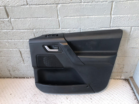 Freelander 2 Door Cards Set of 4 in Black Cloth Land Rover 2006 to 2010 D02106