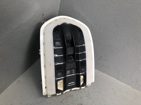 Porsche Cayenne 958.1 92A Interior Light Panel Panel Front with Sunroof Switch