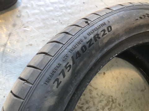 Churchill Part Worn Tyre 275/40ZR20 5mm Tread 275 40 20 D17066B