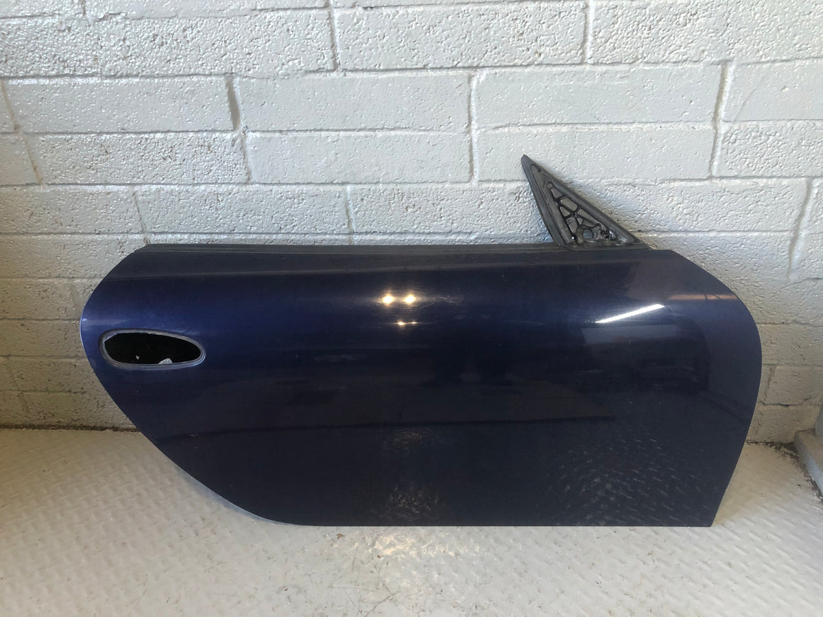 Porsche Boxster 986 Door Off Side Right in Lapis Blue Metallic 3A8 1996 to 2004
