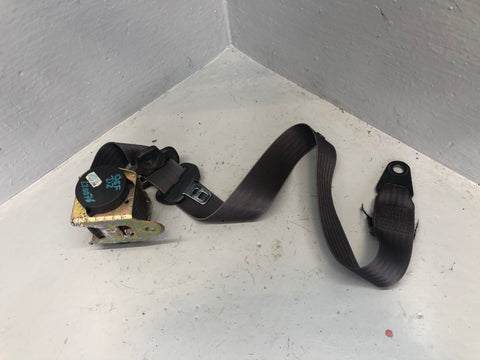 Discovery 2 Seat Belt Assembly Off Side Front in Grey Land Rover 1998 to 2004